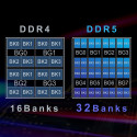Team Group DDR5 16GB - 5200 - CL - 42 - Single-Kit - DIMM -TED516G5200C4201, Elite, XMP, black