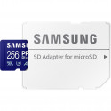 SAMSUNG PRO Plus 256 GB microSDXC (2023), memory card (blue, UHS-I U3, Class 10, V30, A2)