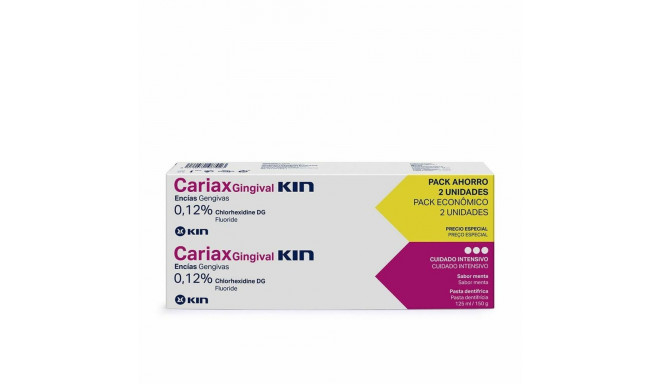 Hambapasta Kin Cariax Gingival (2 Tükid, osad) (2 x 125 ml)