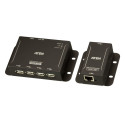 ATEN 4-port USB 2.0 extender Cat5/Cat5e/Cat6 up to 50m
