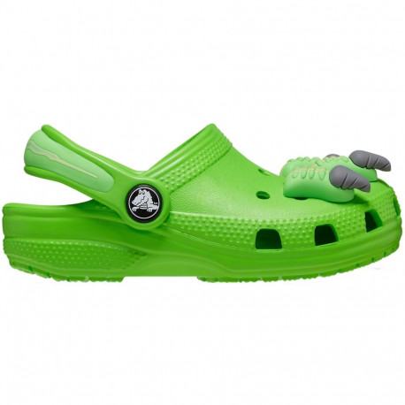 Chodaki dla dzieci Crocs Classic Iam Dinosaur Clog zielone 209700 3WA 23-24