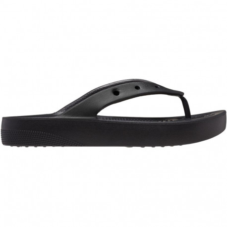 Crocs naiste plätud Classic Platform Flip 207714 001 38-39, must