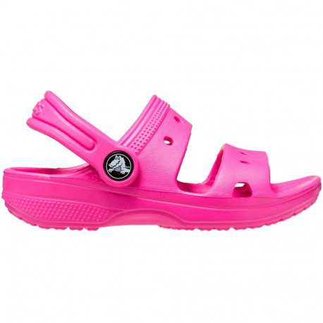 Sandały dla dzieci Crocs Classic Kids Sandals T różowe 207537 6UB 20-21