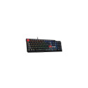 MSI Vigor GK41 Dusk LR US keyboard USB QWERTY English Black