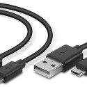 STREAM Play & Charge USB Cable Set - for PS4, black