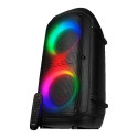 Speaker SVEN PS-800, black (100W, TWS, Bluetooth, FM, USB, microSD, LED-display, 4400mA*h)