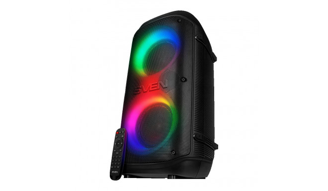 Speaker SVEN PS-800, black (100W, TWS, Bluetooth, FM, USB, microSD, LED-display, 4400mA*h)