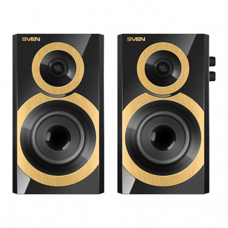 Speakers SVEN SPS-619 GOLD, black (20W)