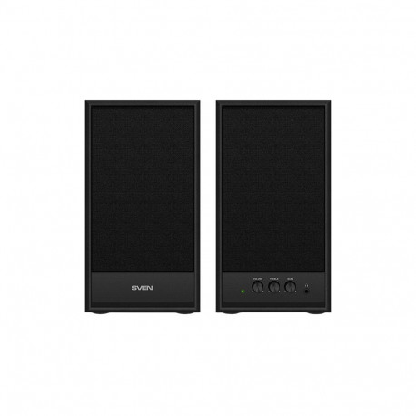 Multimedia - Speaker SVEN SPS-702 (Stereo, 40W, 40Hz-22Hz, Black Leather)