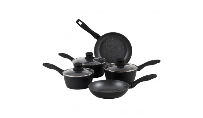 Russell Hobbs RH02814EU7 Metallic Marble 5pcs pan set