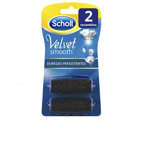Scholl Velvet Smooth asendusrullikud tugevale nahale 2tk