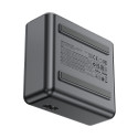 Acefast Z4 PD 218W GaN 3 x USB-C + USB-A multifunkční adaptér se 4 porty – šedá