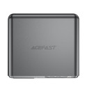 Acefast Z4 PD 218W GaN 3 x USB-C + USB-A multifunkční adaptér se 4 porty – šedá