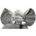 Pluusist maskott elevant hall suur 60cm