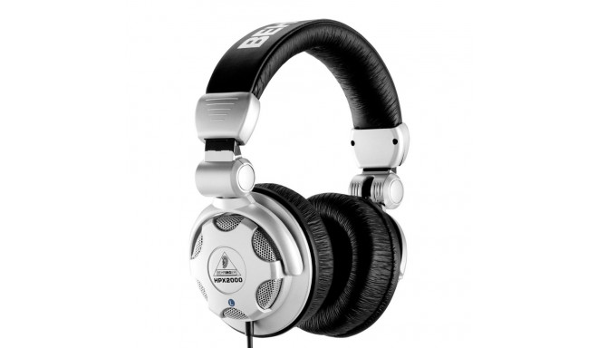 Behringer HPX2000 headphones/headset Wired Music Black, Silver