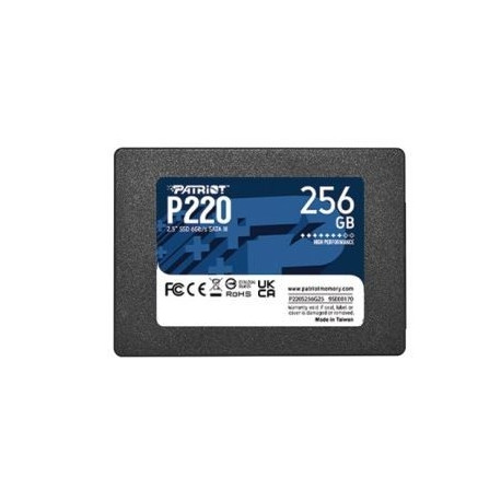 SSD drive P220 256GB 550/480 MB/s SATA III 2.5