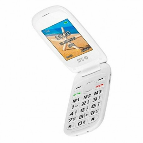 Mobiiltelefon SPC Internet HARMONY WHITE Bluetooth FM 2.4" Valge