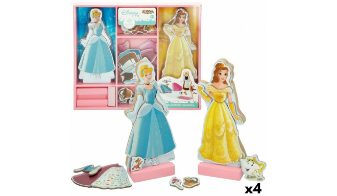 Figuurikesed Disney Princess 45 Tükid, osad 4 Ühikut 9 x 20,5 x 1,2 cm