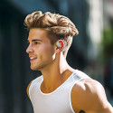 HOCO bluetooth earphones Spectrum TWS EA1 milky white