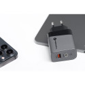 Forcell F-Energy Travel Charger with USB C and USB A sockets - 4A 45W with PD and Quick Charge 4.0 f