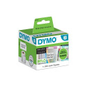 Kleepkirjalint Dymo 57x32mm, 11354 Multi purpose removable label, white paper, must kiri valgel (100