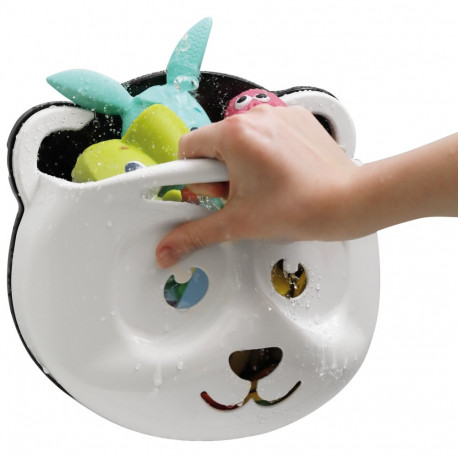 Maltex bath toy holder Panda white