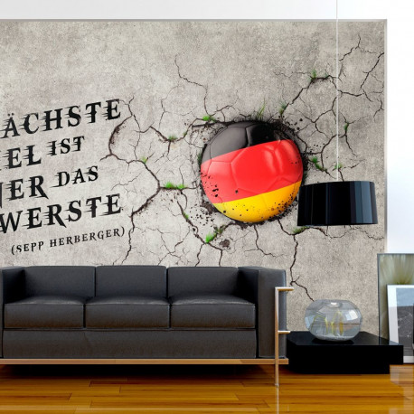Fototapeet - Das nächste Spiel ist immer das schwerste (Sepp Herberger) - 300x210