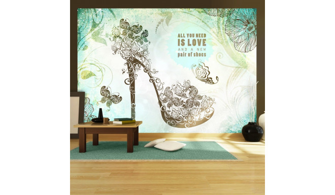 Fototapeet - All you need is ... a new pair of shoes - 350x245