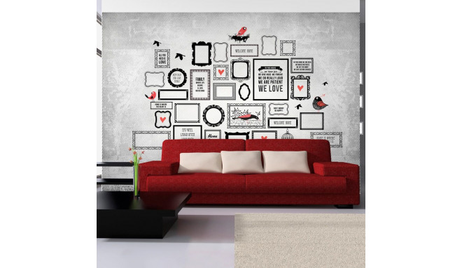 Fototapeet - Family motto - 400x280