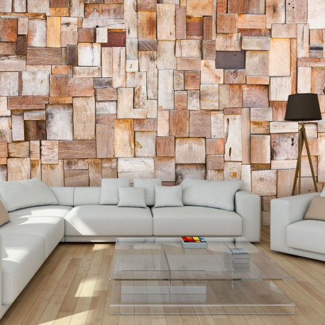 Fototapeet - Larch mosaic - 400x280