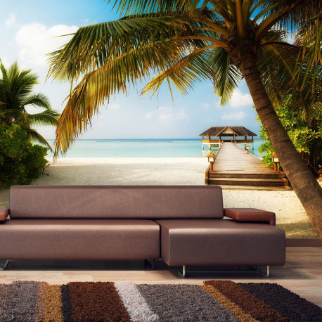Fototapeet - Paradise beach - 350x245