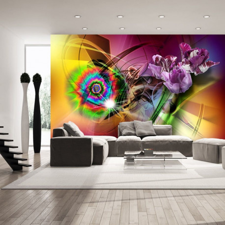 Fototapeet - Magic Light of Colors - 350x245
