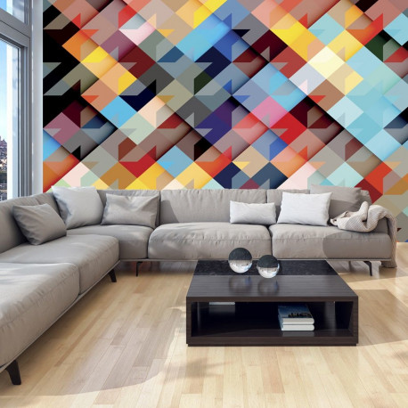 Fototapeet - Colour Patchwork - 350x245