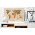 Pilt korgil - Beige Chic [Cork Map] - 60x40
