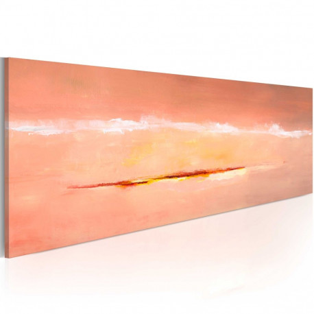 Käsitsi maalitud seinapilt - Abstract daybreak - 100x40