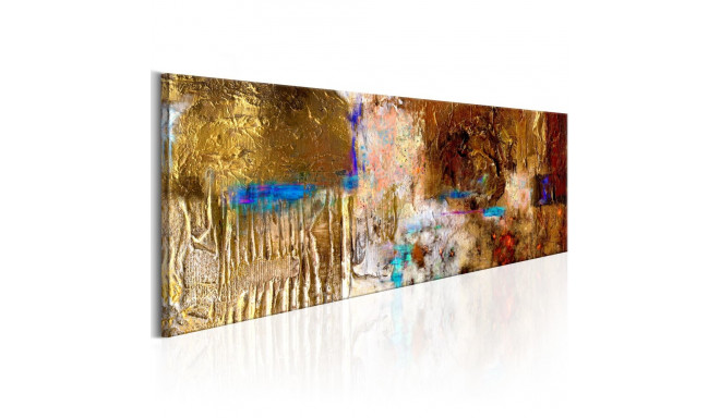 Seinapilt - Golden Structure - 120x40