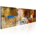 Seinapilt - Golden Structure - 150x50