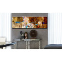 Seinapilt - Golden Structure - 120x40