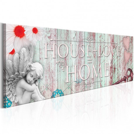 Seinapilt - Home: House + Love - 150x50