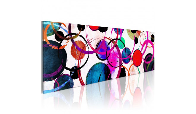Seinapilt - Colourful Circle - 135x45