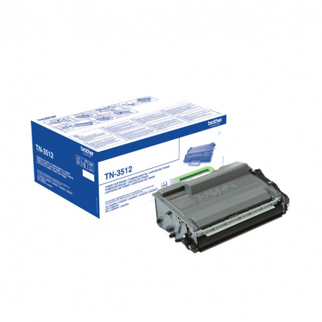 BROTHER TN-3512P BLACK TONER, 12,000P