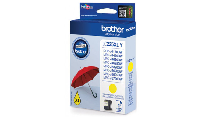BROTHER LC-225XLY TONER HIGH YELLOW