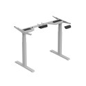Adjustable Height Table Frame Up Up Thor, Gra