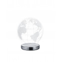 GLOBE TABLE LAMP LED 7W CHROME