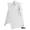 Glass Desktop Whiteboard Easel Nobo Brilliant