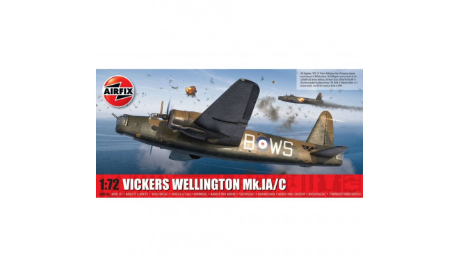 AIRFIX Vickers Wellingto n Mk.IA/C 1/72