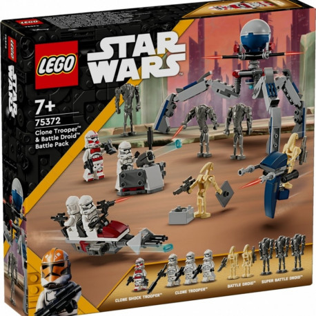LEGO Star Wars 75372 kloonsõdurite ja lahingudroidide lahingukomplekt