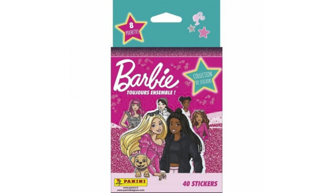 Uzlīmju komplekts Barbie Toujours Ensemble! Panini 8 Aploksnes