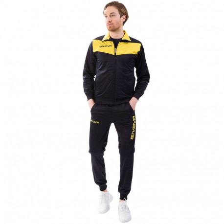 Givova dressid Visa Triacetato TR018 0407 2XS, tumesinine-kollane