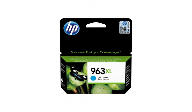 HP 963XL kõrge tootlikkusega tsüaan originaal tindikassett